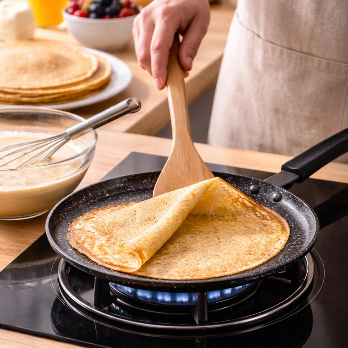 TAŞHAN ( 24CM) DÖKÜM KREP TAVA*25