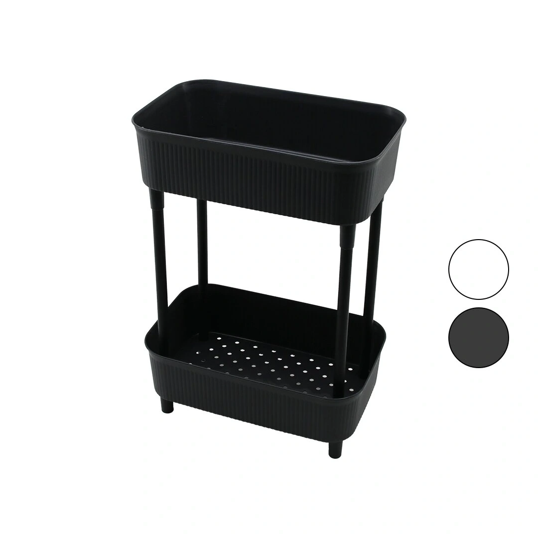 TİMEX TİM-992 ( 2 KATLI ) DÜZENLEYİCİ ORGANİZER ( PLASTİK RAF ÜNİTESİ ) ( 29.5 X 18 X 41.5CM ) ( MUTFAK & BANYO & ÇOK AMAÇLI )*6=K