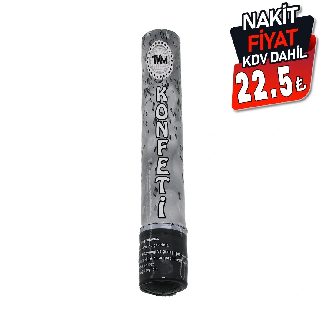 TKM KONFETİ ( METALİK RENKLER ) ( 30CM )*100