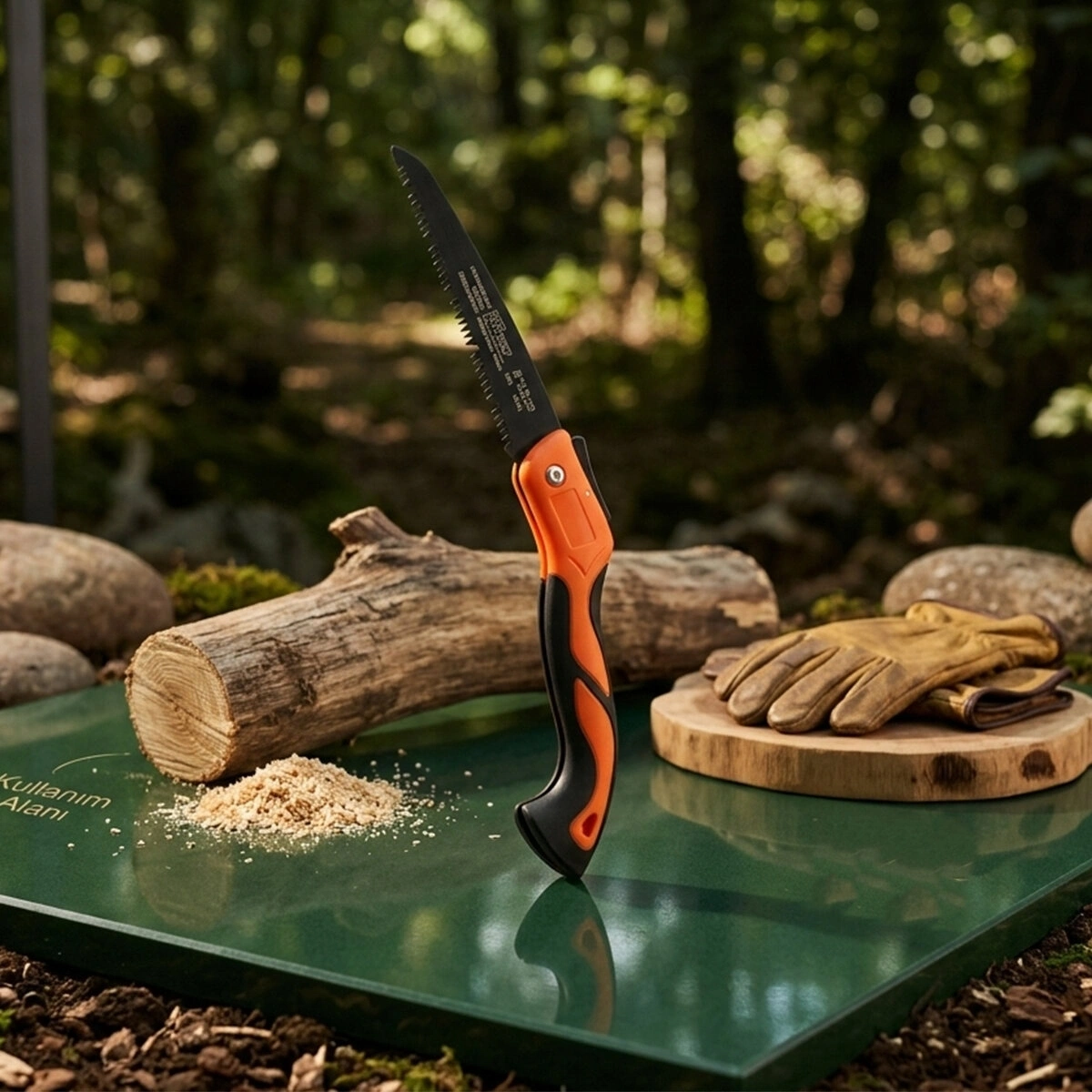 TOKYO TKY-3498 ( KATLANIR) ( KURT DİŞİ ) ( 7 ) BUDAMA TESTERESİ ( KİLİTLİ ) (TESTERE:18CM+KAUÇUK KAPLAMALI PLS.SAP:20CM=39CM)*12X5