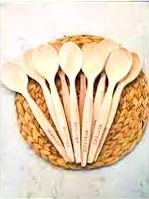 TRK-054 GÜRGEN NO-3 BÜYÜK BEREKET AHŞAP KAŞIK KEPÇE 32CM*10X50