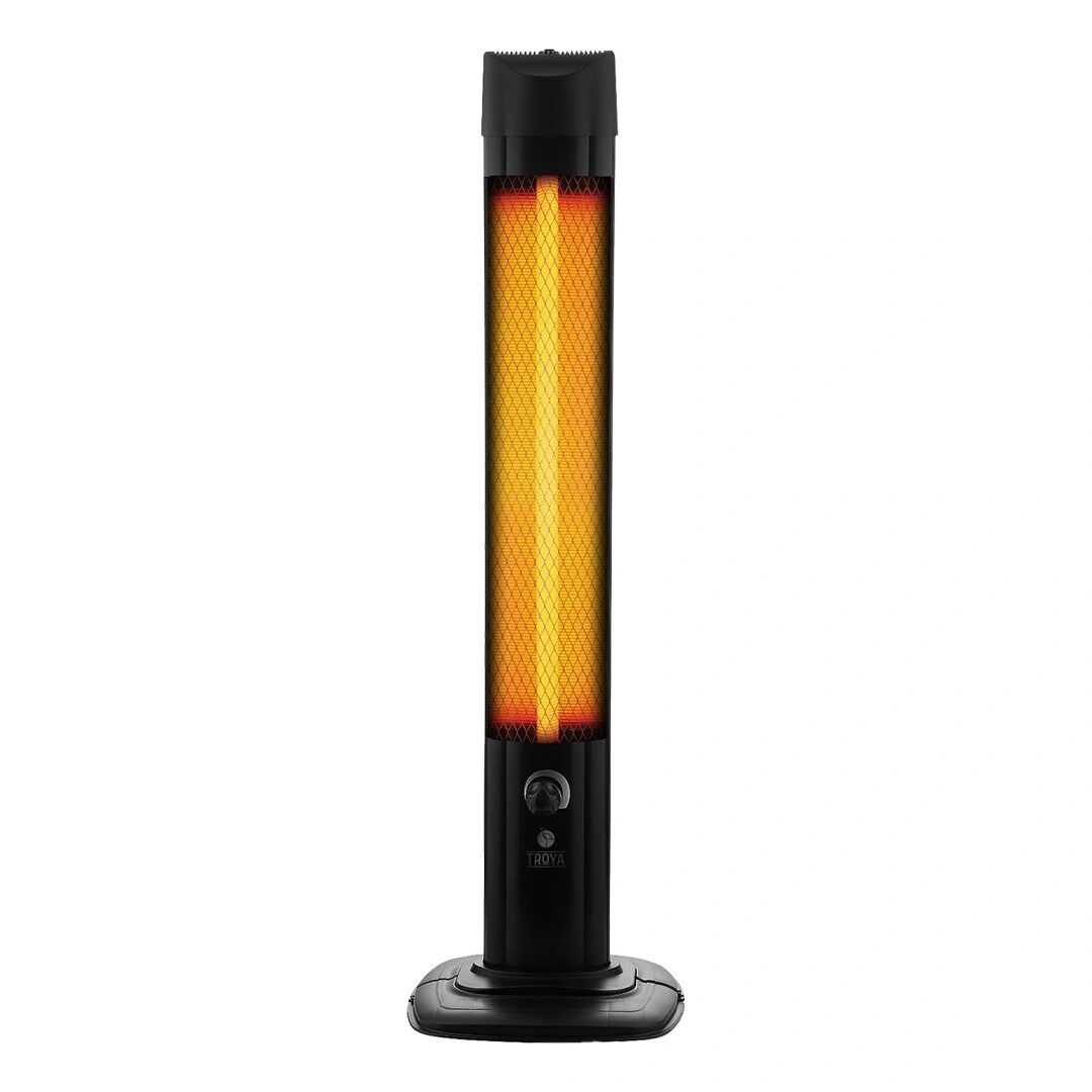 TROYA TR-402 ( DİK ) ISITICI SOBA TERMOSTATLI & MİKATRONİK ( 2000W ) ( DEVRİLME EMNİYET )*4