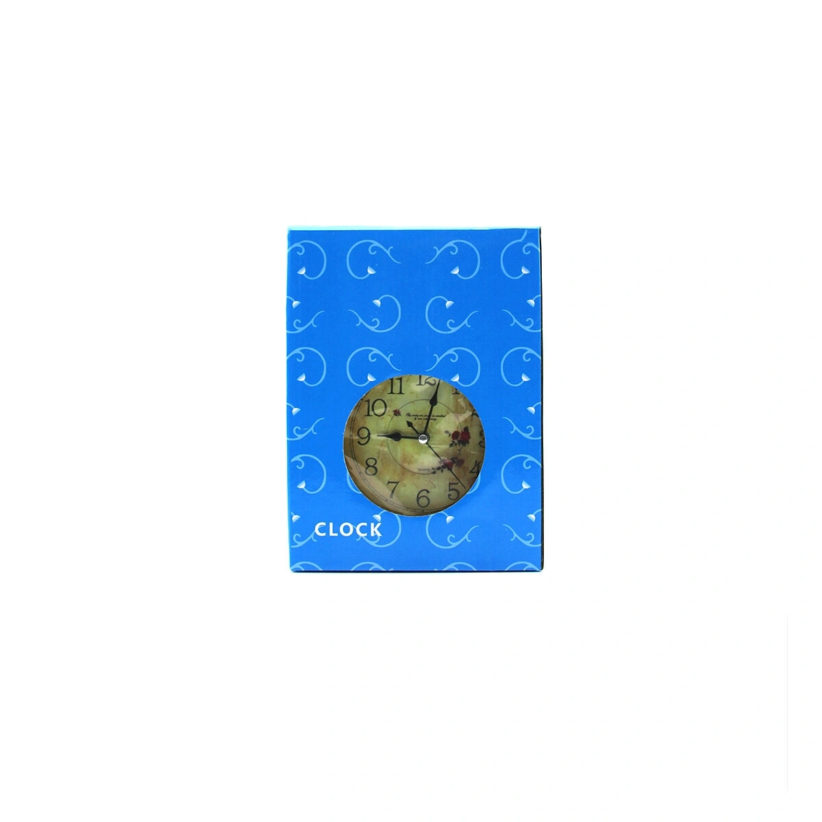 TWIN BELL ALARM CLOCK BGC-48 YUVARLAK MASA ÇALAR SAAT ( METAL KASA RENKLİ DESENLİ ) ( PİLLİ & IŞIKLI ) ( ÇAP: 13CM )*40