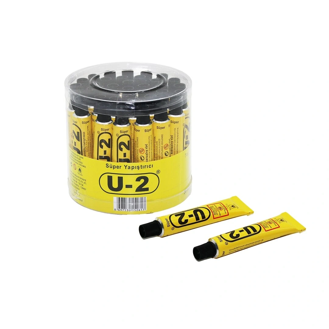 U-2 SÜPER YAPIŞTIRICI UHU ( TÜP ) ( 7CC )*36X72