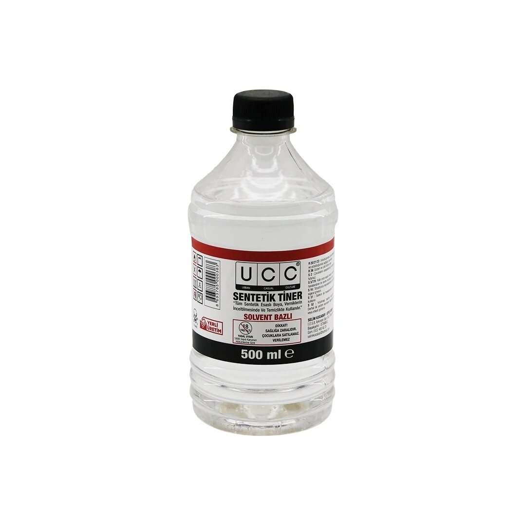 UCC ( 500ML ) SENTETİK TİNER ( SOLVENT BAZLI )*12=K