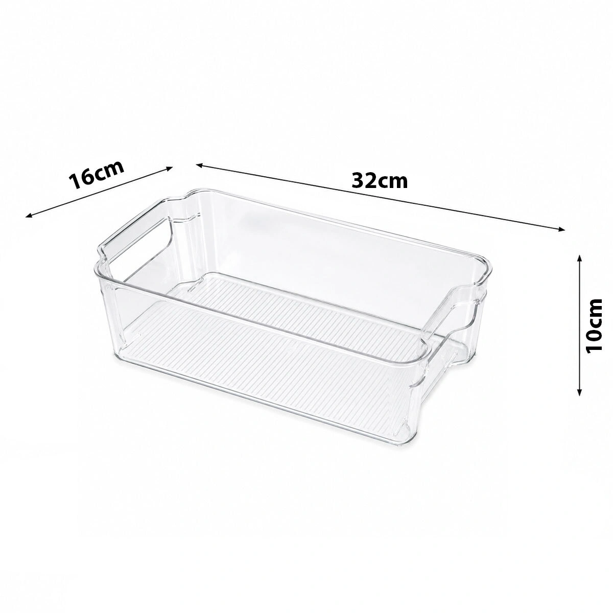 URVE UR-3569 ( 32X16X10CM ) ( ŞEFFAF ) ( DÜZENLEYİCİ ) PLASTİK MİKA MODÜLER ÇOK AMAÇLI ORGANİZER*24=K