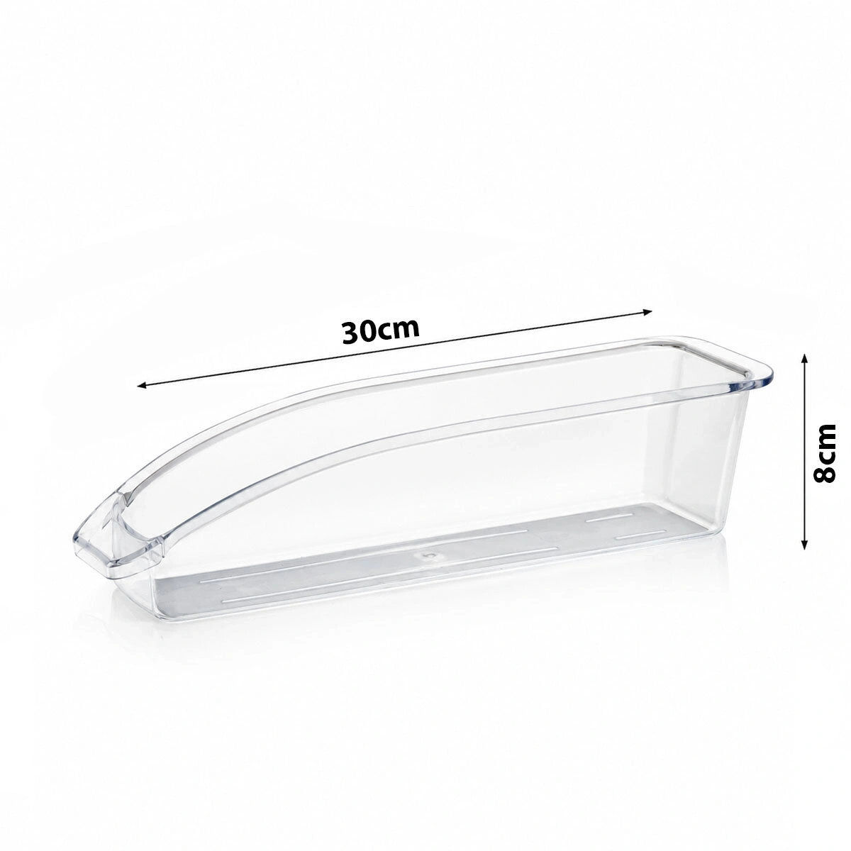 URVE UR-3580 ( 30X8CM ) ( ŞEFFAF) ( DÜZENLEYİCİ ) PLASTİK MİKA MODÜLER ÇOK AMAÇLI ORGANİZER*24=K
