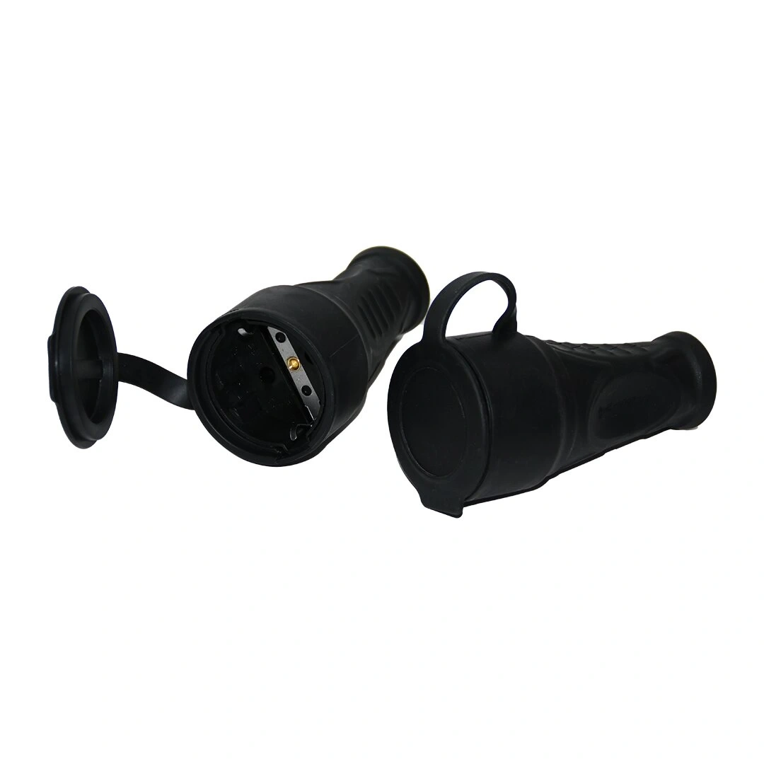 PERA WT KP-1161 ( KAUÇUK ) ( DİŞİ ) TOPRAKLI FİŞ ( 1X16A ) ( KAUCUK )*30X1