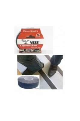 VESE ( 25MM X 5MT ) ( SİYAH ) KAYDIRMAZ BANT*144