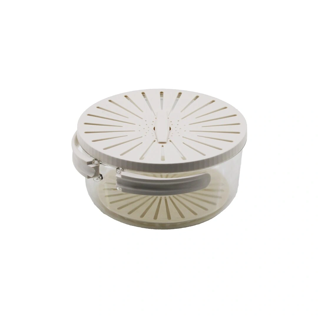 WENKEN UR-3505 ( 2İN1 ) ( SAKLAMA KABI & SÜZGEÇ ) ( KATLANIR KULPLU ) ( 2.5LT ) ( MİKA KRİSTAL KAP & PLASTİK KAPAK )*12=K