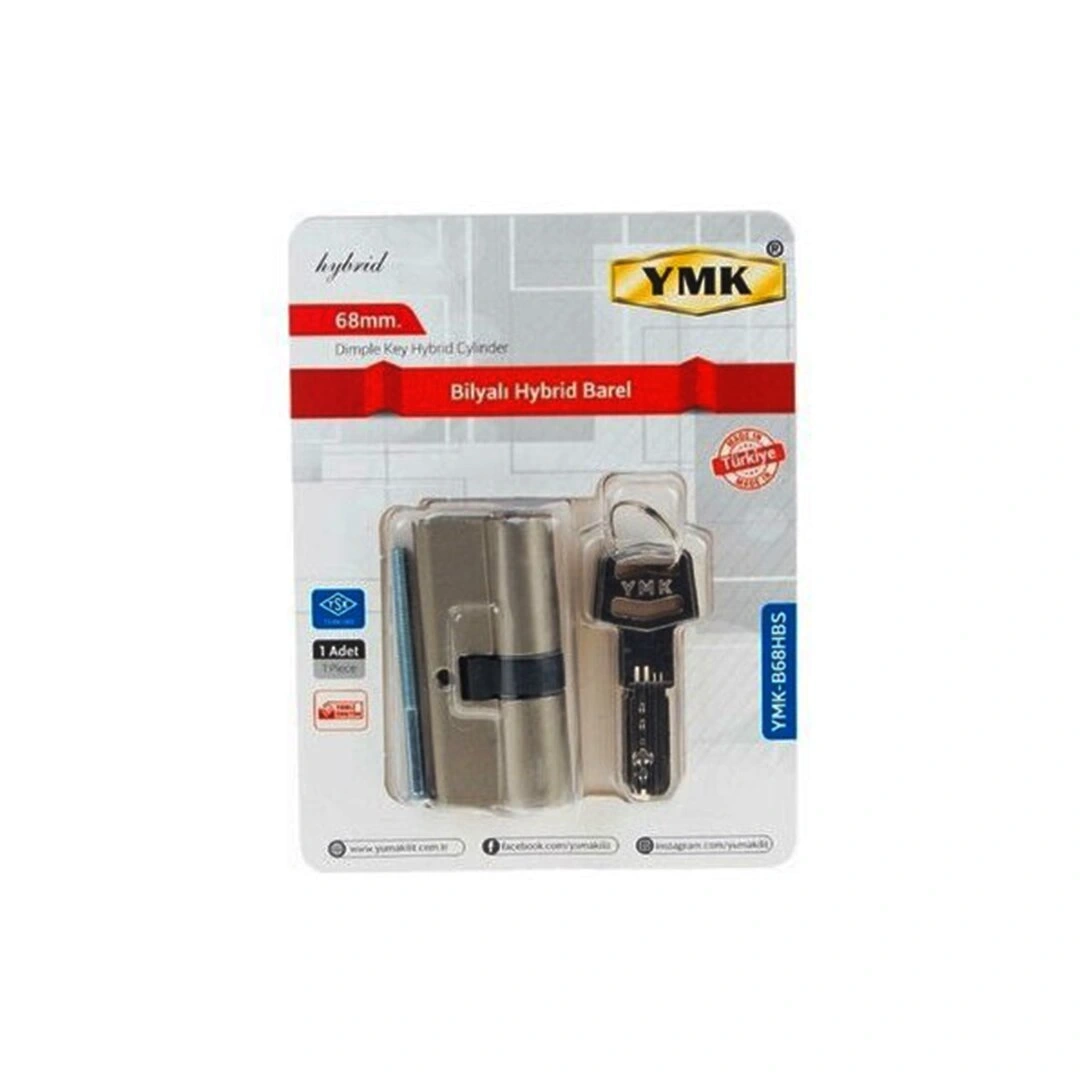 YMK-B68-HBS HİBRİT SATEN BİLYALI BAREL 68MM*50