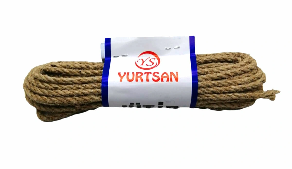 YURTSAN KALIN JÜT İP NATUREL 5MMX6-6.5MT*12X20
