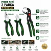 BOSCH-1 600 A02 W7J ( 3PCS ) PREMIUM PENSE SETİ ( 10 PAPAĞAN PENSE & 7 PENSE - 6 YAN KESKİ ) ( 60 ± KESME SERTLİK ) *!!!