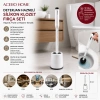 ACERO HOME-2116 ( DETERJAN HAZNELİ ) KLOZET WC FIRÇA SETİ ( SİLİKON )*12=K