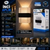 ARS-348956 ( IP66 ) ( 50.000 SAAT LED ÖMRÜ ) ( 10W ) İNCİ LED APLİK DUVAR LAMBASI*50