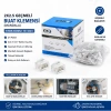 ARS KOD-344069 ( 2Lİ ) ( 2X2.5 KABLO GEÇMELİ ) ( MANDALLI ) ( BUAT ) KLEMENSİ*100X10