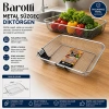 BAROTTİ DMR-9400 ( DİKDÖRTGEN &TEL SEPET ) METAL SÜZGEÇ*120