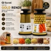 BAROTTİ DMR-9617 ( 4GEN ) ( ÇELİK METAL ) GOLD RENDE ( SİLİKON KAPLAMA TABAN )*96