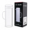 BAROTTİ DMR-9793 ( CAM KAPAKLI & ÇİZGİLİ DESEN ) CAM SÜRAHİ & BOROSİLİKAT ( 1200ML )*12=K