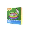 BESTWAY-51117 ( 4 HALKA ) ( 522 LT ) YUVARLAK ÇOCUK RENKLİ ŞİŞME HAVUZ ( 1.57X46CM ) ( 3+YAŞ)*6=K
