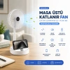 BLİC BWFN-11 MASA ÜSTÜ VANTİLATÖR (USB ŞARJLI) (KATLANIR FAN=16.4CM & UZAYAN AYAK=12.5-19CM) (180°) (TELEFONLUKLU)*40