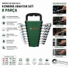 BOSCH-1 600 A02 7PS  ( 8PCS ) ( KOMBİNE ) ( 8-19MM ) ANAHTAR TAKIMI SET ( PLASTİK STAND & TAŞIMA APARATLI )*1