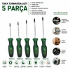 BOSCH-1 600 A02 BX6 ( 5PCS ) TORX TORNAVİDA SETİ ( TX10-15-20-25-30 X 75-100-100-100-125MM ) *