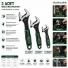 BOSCH-1 600 A03 9HR ( 3PCS ) İNGİLİZ ANAHTAR & KURBAĞACIK SETİ ( 6-8-10 & 150-200-250MM )*1