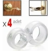 BURÇİN ERK-044 ( 4PCS ) ( ŞEFFAF SİLİKON PLASTİK ) KAPI PENCERE STOPERİ*24X1