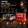 COPPER LIGHTER CM-200 ( DOLDURULABİLİR & UZUN BOY ) MANYETÖLLÜ CEP ÇAKMAK*50X20