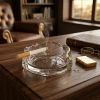 DELİ GLASS YG1201/LI ( CAM & PİRAMİT ) YUVARLAK KÜLLÜK ( ÇAP: 10CM & D: 4.6CM & 105MM )*24