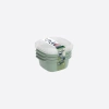 DÜNYA DP-31271-999 ( KARE ) ( 3PCS = 550ML ) EASY KEEP SAKLAMA KABI ( RENKLİ PLASTİK & ŞEFFAF KAPAK )*12=K