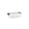DÜNYA DP-33104-102 ( 7LT ) ( ŞEFFAF ) ÇOK AMAÇLI SAKLAMA KUTUSU & ORGANİZER ( KİLİTLİ KAPAK ) ( 360X250X115MM )*12=K