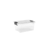 DÜNYA DP-33112-102 ( 3.2LT ) ( ŞEFFAF ) ÇOK AMAÇLI SAKLAMA KUTUSU & ORGANİZER ( KİLİTLİ KAPAK ) ( 248X170X120MM )*24=K