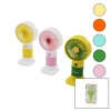 EMKA-5592 (USB ŞARJLI) MİNİ EL FANI (ÇAP:7.5CM & Y:15CM) (SABİT BAŞLIK) (3 KADEME HIZ) (TELEFONLUKLU MASA ÜSTÜ AYAK APARAT)*144