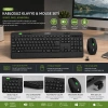EVEREST KM-2620 ( KABLOSUZ ) KLAVYE & MOUSE SETİ ( SİYAH ) ( USB & SESSİZ & SWİTCH ) ( Q KLAVYE )*20