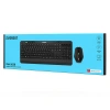 EVEREST KM-2620 ( KABLOSUZ ) KLAVYE & MOUSE SETİ ( SİYAH ) ( USB & SESSİZ & SWİTCH ) ( Q KLAVYE )*20
