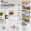 GÜLDEDE ÇEYİZ ( 45X90CM ) ( EVA & ANTİ SLİP ) RAF & DOLAP & ÇEKMECE İÇİ KAYDIRMAZ*12X12