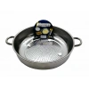 GÜNEŞ ( NO-2 ) ( 28CM ) ( BASIK ) SÜZEK METAL SÜZGEÇ ( KULPLU )*75