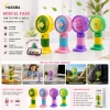 HASUBA HS-290 MİNİ EL FANI ( USB TO TYPC-E ŞARJLI ) ( 3 KADEME HIZ AYAR) ( M.ÜSTÜ AYAKLI ) VANTİLATÖR RENKLİ*144