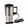 HEATED TRAVEL MUG MODABA-111 (ARAÇ & OTO) (ÇELİK BARDAK) KETTLE SU ISITICISI (12V) (ÇAKMAKLIK FİŞLİ) (420ML)*48
