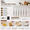 HIGH QUALITY YAKUT-10712 ( 6PCS ) ( MİNİ=13CM ) ( METAL ) ÇIRPICI*200