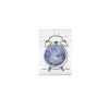HUARI BGC-24 M01 YUVARLAK MASA ÇALAR SAAT ( PLASTİK KASA RENKLİ ) ( PİLLİ & IŞIKLI ) ( ÇAP: 9CM )*100