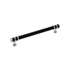 İBİCO-956 ( 16CM ) ( YÜZÜK KROM & KULP SİYAH ) BORU ÇEKMECE KULP*10X5