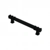 İBİCO-962 ( 12.8CM ) ( YÜZÜK SİYAH & KULP SİYAH ) ( KARE ) ÇEKMECE KULP*10X5