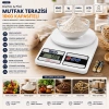 İBİCO İ11-007 SF-400 ( DİJİTAL & PİLLİ ) MUTFAK TERAZİSİ TARTI ( 10KG / 1GR )*40