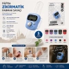 İBİCO İ12-001 ( ZİKİRMATİK DİJİTAL ) PARMAK SAYAÇI ( MİX RENKLİ SAYAÇ ) ( ŞEFFAF PLASTİK KORDON )*100X10