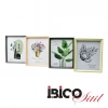İBİCO İ12-023 ( 8X10  & 20X25CM ) ( İNCE & ÇİFT RENK ÇERÇEVE ) AHŞAP RESİM ÇERÇEVESİ *36=K