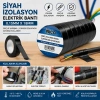 İBİCO İ13-028 ( SİYAH ) İZOLASYON ELEKTRİK BANTI ( 0.15MM X 18MM ) ( 6YDS )*10X50