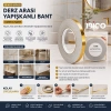 İBİCO İ13-140 ( GOLD ) DERZ ARASI YAPIŞKANLI BANT ( 10MM X 50MT ) ( BANDI )*300